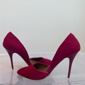 Steve Madden Red Pointed-Toe Stiletto Pumps